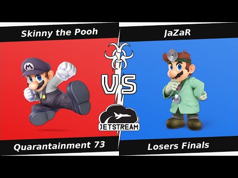Quarantainment 73 Losers Finals - Skinny the Pooh (Mario) Vs JaZaR (Dr Mario) - SSBU