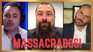 EDUARDO BOLSONARO e BYLINSKYJ MACETADOS AO VIVO E SEM DÓ em debate
