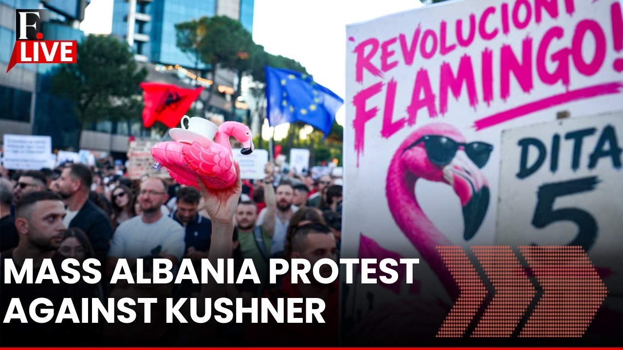 LIVE | Albanians' Protest Over Trump's Son in Law Jared Kushner’s Luxury Resort Project