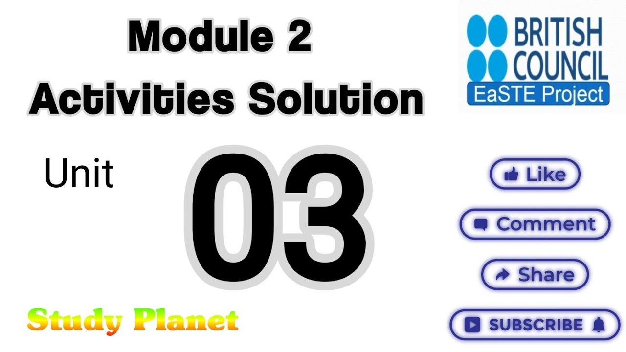 Module 2 unit 3 || 100 % activities Solution