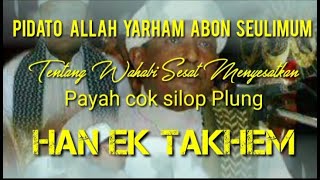 Download lagu PIDATO!! ALLAH YARHAM ABON SEULIMUM..... mp3