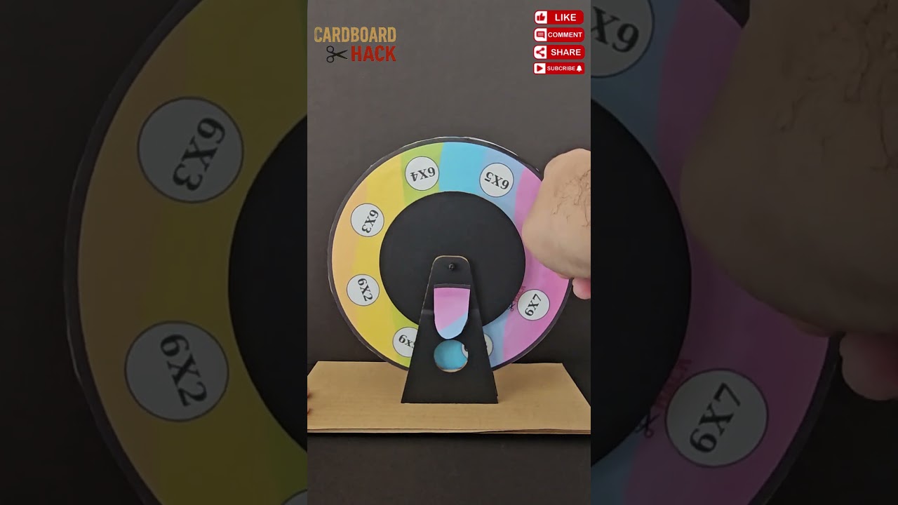 Montessori Multiplication Wheel DIY 🎡 | Fun Learning for Kids | Free Template #diy #montesori