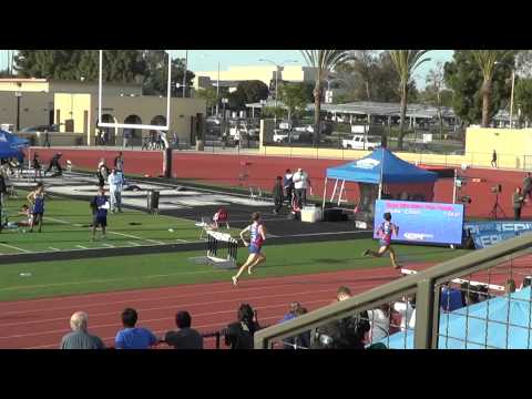VarB 800m finish at Sunset Finals 5-8-14 - Los Alamitos Boys
