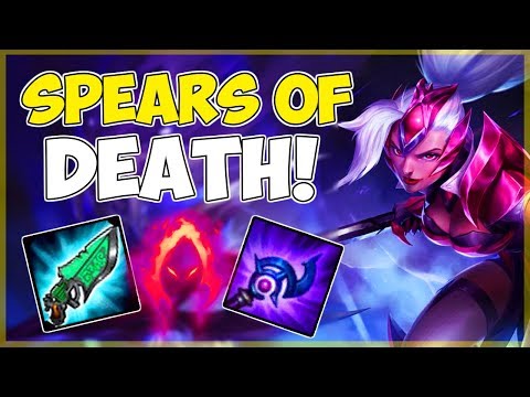FEAR MY SPEARS! Full Ap Nidalee Mid One Shot Build League Of Legends Season 9