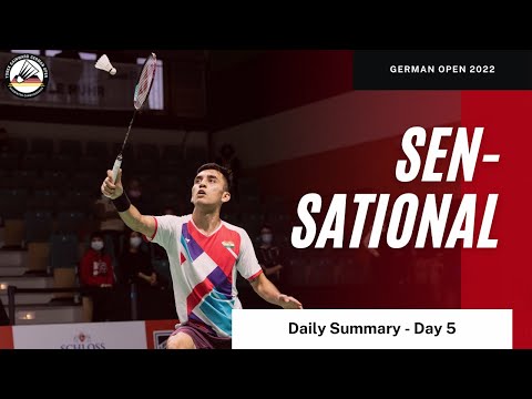 German Open Semifinal Highlights: Sen Upsets Olympic Champion Axelsen