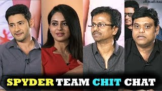 Spyder Movie Team Chit Chat | Mahesh Babu , Rakul Preet Singh , Murugadoss