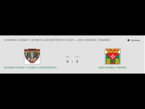 Olivares/ EDM Voleibol Tomares Cadete1  07/01/2022