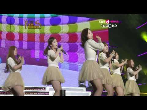 120119 第21屆 首爾歌謠大賞 Apink - 不知道 & My My