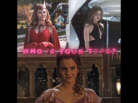 "Who is your type?" - Emma Watson X Elizabeth Olsen X Ana de Armas Edit | Parano (slowed) - Frozy |