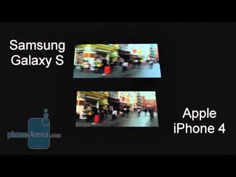 IPS-LCD vs Super AMOLED screen comparison