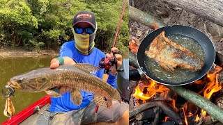 PESQUEI E FIZ TRAIRA SEM ESPINHO MUITO FACIL .