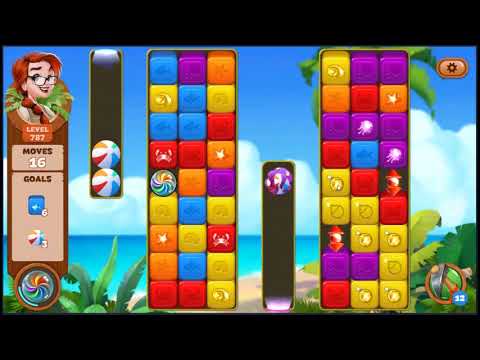 Lost Island Blast Adventure Level 787 - NO BOOSTERS 🏝️ | SKILLGAMING ✔️