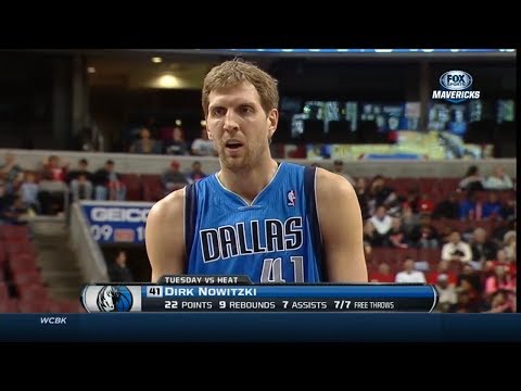 2014.02.21 - Dirk Nowitzki Full Highlights at 76ers - 25 Pts, 7 Reb