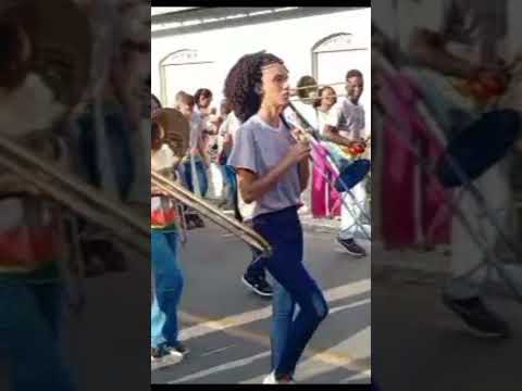 Fanfarra em Pirajuia, Jaguaripe-Bahia.