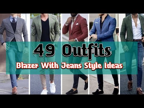 Men's Blazer With Jeans | How To Wear Blazer With...