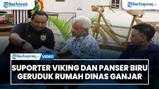 Download lagu Suporter Viking dan Panser Biru Geruduk Rumah Dinas Ganjar Pranowo mp3