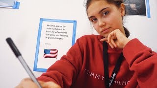 первый день в Американской Школе | Nastya Swan