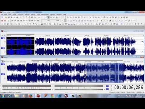 Suavizando mixagem - Sound Forge (Locutor Kiko)