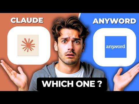 Claude vs Anyword Comparison | Best AI Copywriting Tool 2025