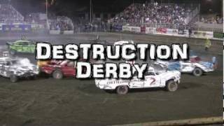 preview picture of video 'Tri County Fair Destruction Derby 2011 - Bishop, CA  KIBS 100.7FM'