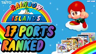 Which Version of Rainbow Islands Did I Rank No.1? #rainbowisland #taito #arcadegames 