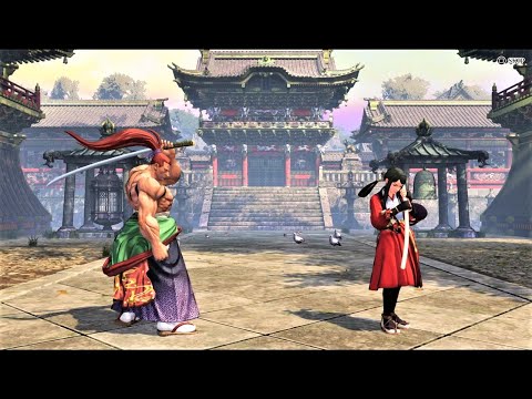 Samurai is back! Kibagami Genjuro vs Takane Hibiki (Hardest AI) - Samurai Shodown