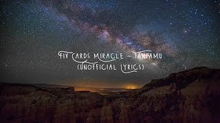 Download lagu Fiv Cards Miracle - Tanpamu (Unofficial Lyrics) mp3 Download lagu Fiv Cards Miracle - Tanpamu (Unofficial Lyrics) mp3