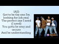 B2k - Understanding (Lyrics)