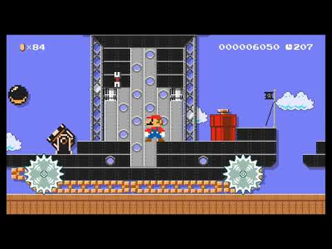 Eric's Super Mario Maker 2 Levels: Bowser Jr's Cantankerous Tanks