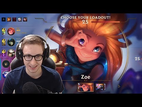 597. Bjergsen vs Pobelter - Zoe vs Taliyah - Mid - Patch 7.23 PreSeason 8