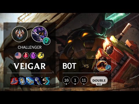 Veigar Bot vs Sivir - NA Challenger Patch 10.14