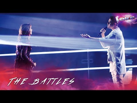 The Battles: Mikayla Jade v Sheldon Riley 'Diamonds' | The Voice Australia 2018