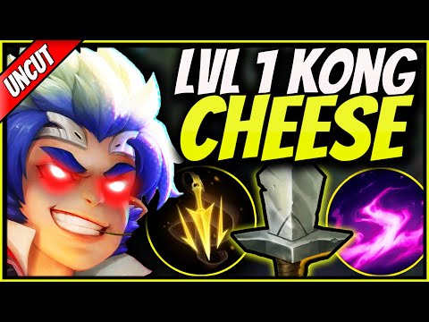 The ULTIMATE cheese strategy that GUARANTEES FB EVERY game LVL 1| Season 12 Wukong Top Full Gameplay