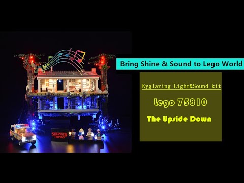 LEGO Stranger Things - The Upside Down #75810 - Light and Sound Kit - Kyglaring
