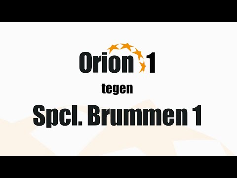 Orion 1 vs Spcl. Brummen 1 (14 okt 2025)