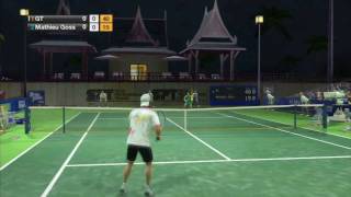 Virtua Tennis 2009 Singles Gameplay (HD)