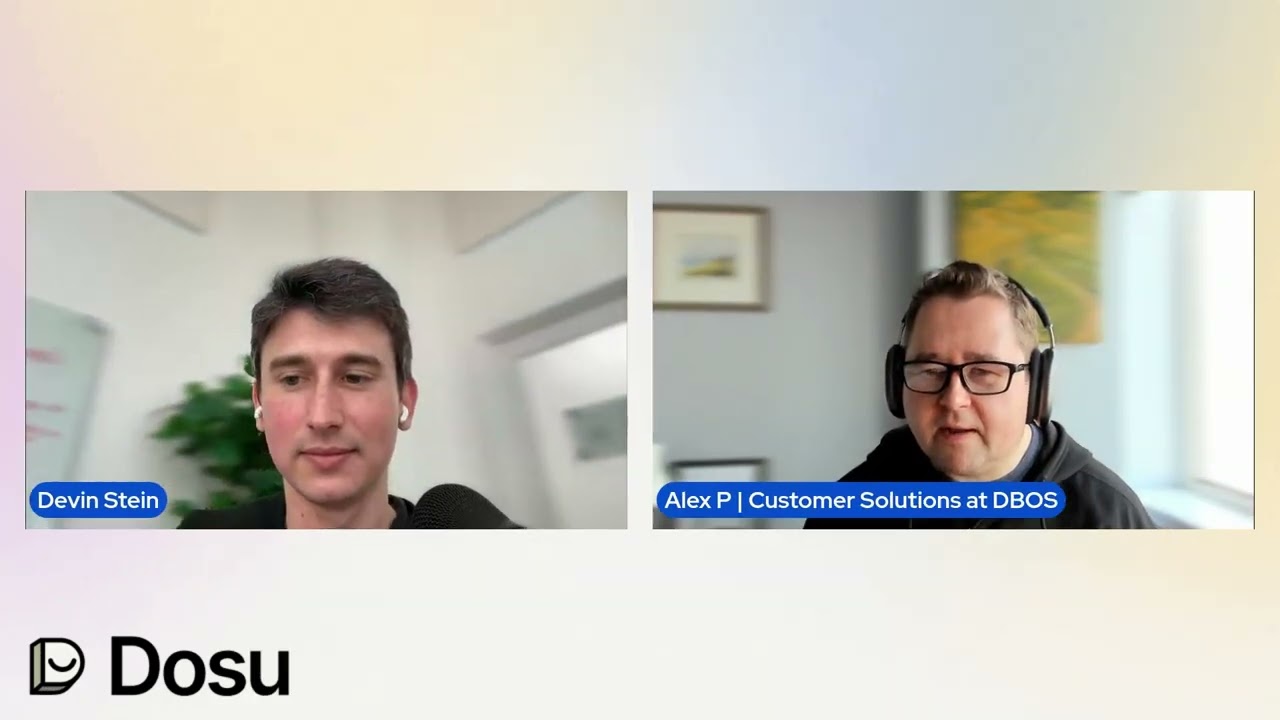 Your AI Coding Assistant Doesn't Know Your Project. Let's Fix That! [Hosted by Dosu and DBOS]
