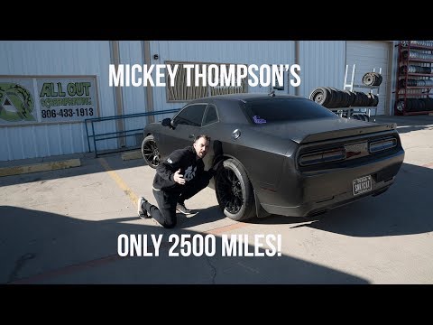 MY TIRES ONLY LASTED 2500 MILES! MICKEY THOMPSON
