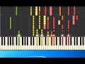 [Piano Tutorial Synthesia]Flippers - Rolling Home (pr)