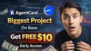 AgentCard Airdrop on Base – Free USDT Big Opportunity | Get Up to $10 by Joining Early Access