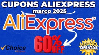Código Promocional Aliexpress - Cupons de Desconto Aliexpress Março 2025 | Cupons Aliexpress Hoje