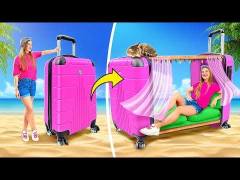 GENIUS TRAVEL HACKS FOR PARENTS || USEFUL CAMPING TIPS