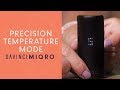  How To Use Precision Temp Mode on MIQRO Vaporizer