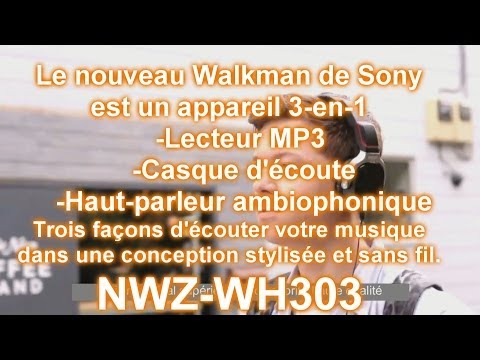 Walkman NWZ-WH303 3-en-1
