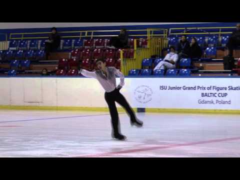 3 Slavik HAYRAPETYAN (ARM) - ISU JGP Baltic Cup 2013 Junior Men Free Skating