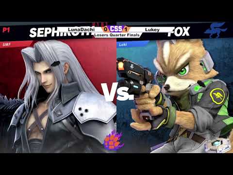 Clemson Smash Series 33 - LQ - LunaDachi (Sephiroth) vs. lukey (Fox) - SSBU