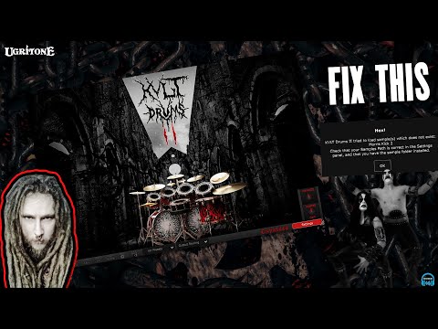 KVLT DRUMS II - Set Sample Location & Move Samples to Another Drive