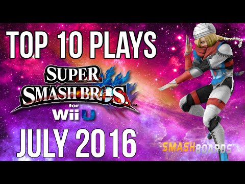 Smash Wii U Top 10 Plays of July 2016 - Smash 4 / SSB4