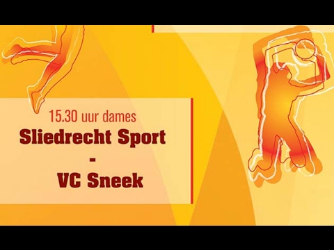 Bekerfinale 2017 Dames :  Sliedrecht Sport - VC Sneek