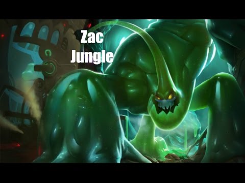 Bubblegum Zac Jungle - League of Legends Full Game Commentary